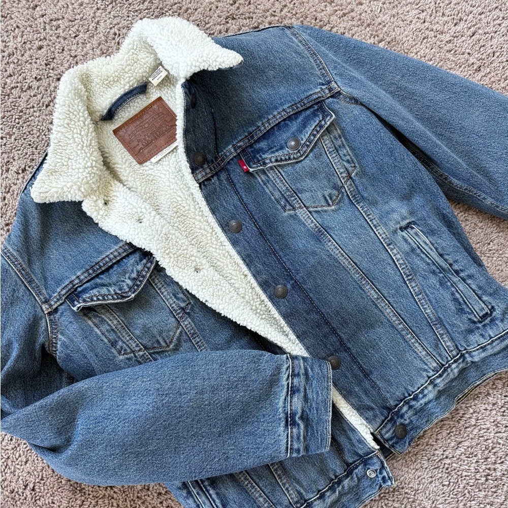 Levi's Sherpa Lined Denim Jacket